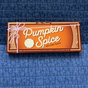 NWT - Too Faced Pumpkin Spice Second Slice Eyeshadow Palette